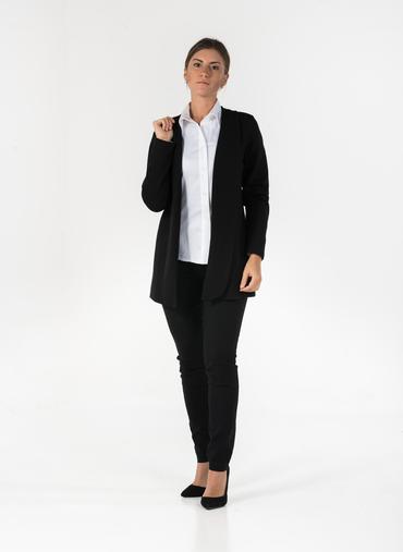 E93 Faenza cardigan in punto milano